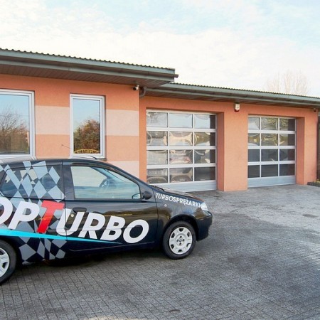 Zakład regeneracji turbosprężarek - Parking OpTurbo